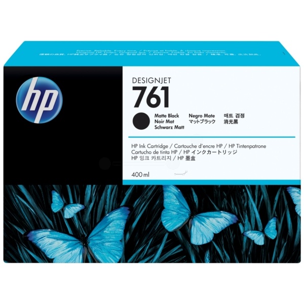 HP CM991A/761 Tintenpatrone schwarz matt 400ml