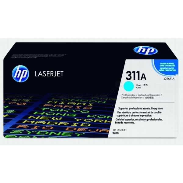 HP Q2681A/311A Tonerkartusche cyan, 6.000 Seiten/5%