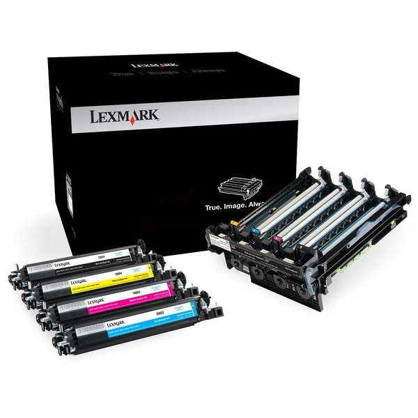 Lexmark 70C0Z50/700Z5 Drum Kit schwarz + color, 40.000 Seiten/5%