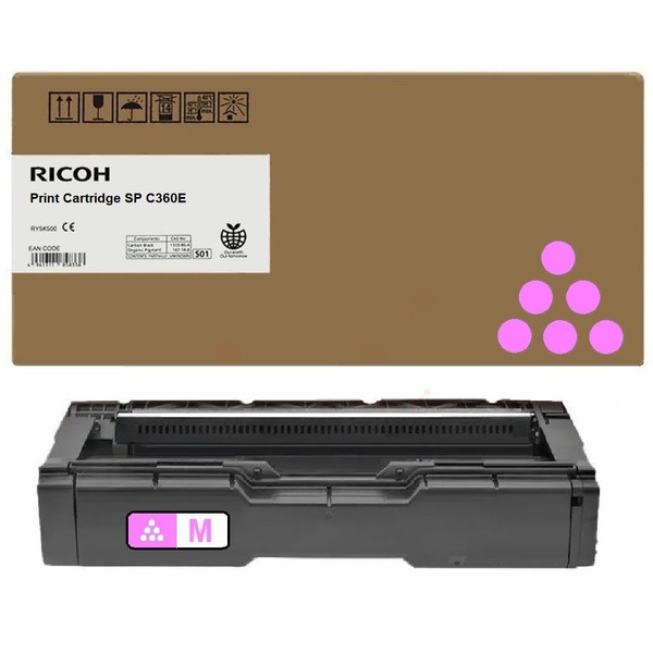 Ricoh 407901/SPC340E Toner magenta, 5.000 Seiten ISO/IEC 19798