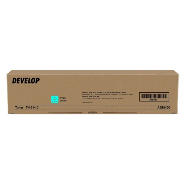 Develop A9E84D0/TN-514C Toner cyan, 26.000 Seiten/5%