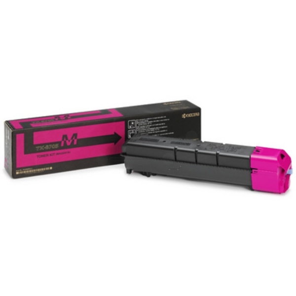 Kyocera 1T02K9BNL0/TK-8705M Toner-Kit magenta, 30.000 Seiten ISO/IEC 19798