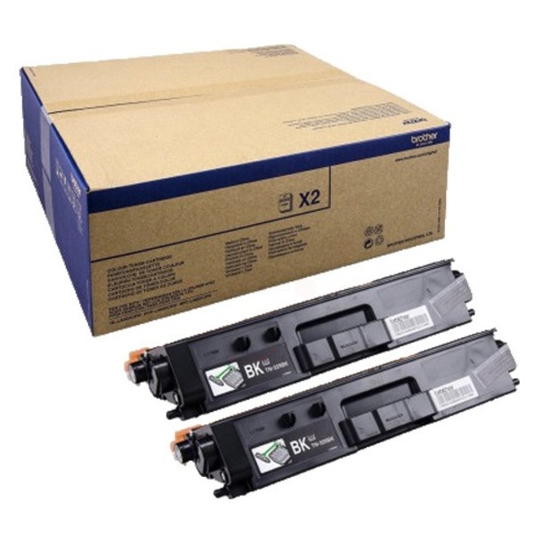 Brother TN-329BKTWIN Toner-Kit schwarz extra High-Capacity Doppelpack, 2x6.000 Seiten ISO/IEC 19798 VE=2