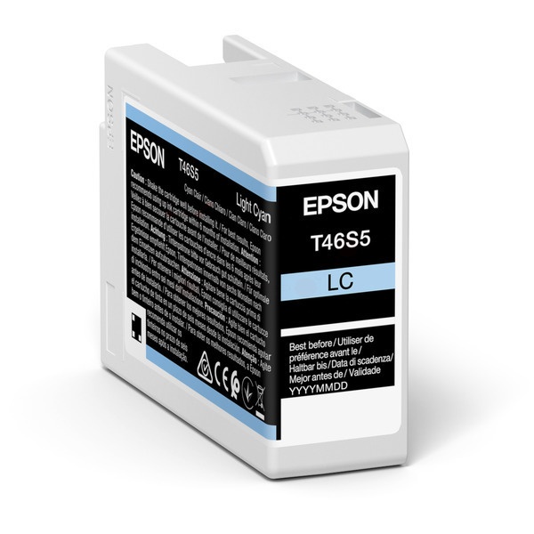 Epson C13T46S500/T46S5 Tintenpatrone cyan hell 25ml