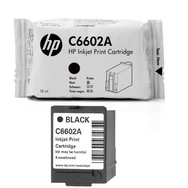 HP C6602A Druckkopfpatrone schwarz 18ml