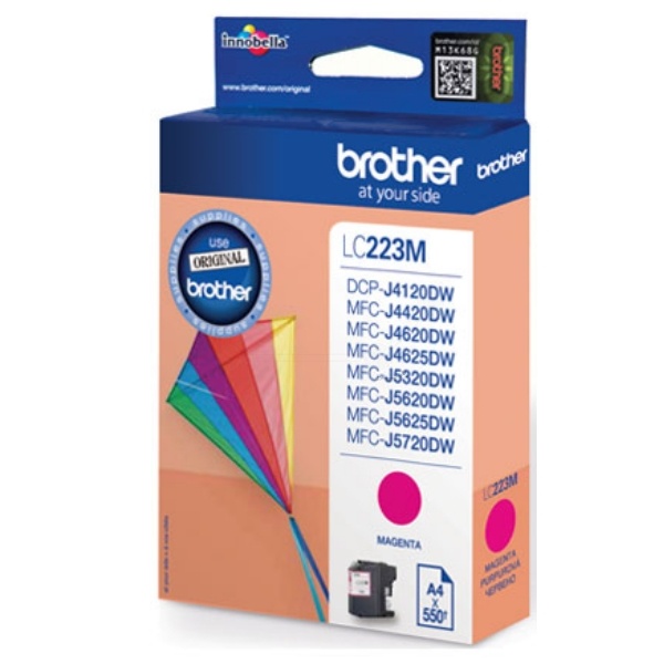 Brother LC-223M Tintenpatrone magenta, 550 Seiten ISO/IEC 24711 5.9ml