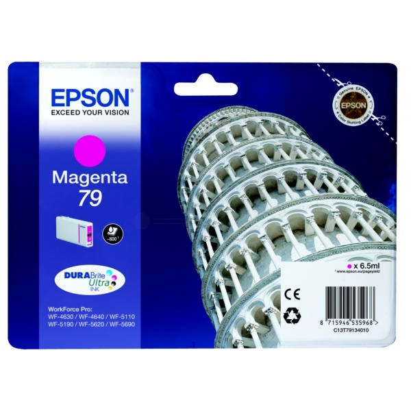 Epson C13T79134010/79 Tintenpatrone magenta, 800 Seiten 6,5ml