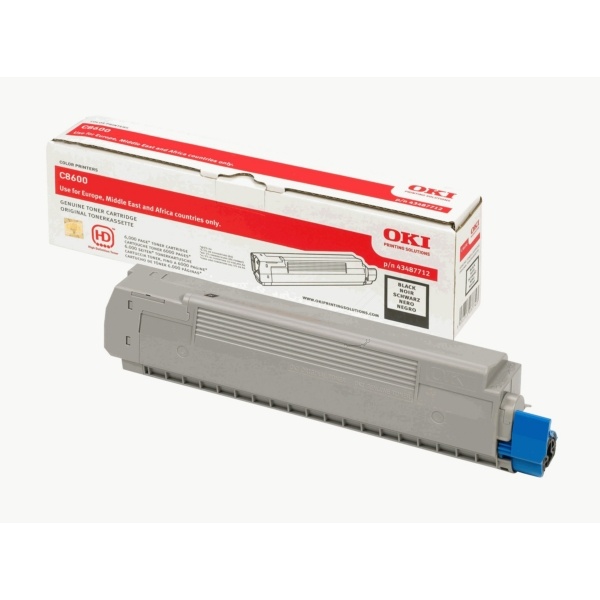 OKI 43487712 Toner schwarz, 6.000 Seiten ISO/IEC 19752