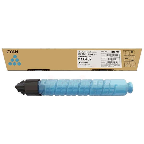 Ricoh 842212 Toner cyan, 8.000 Seiten/5%