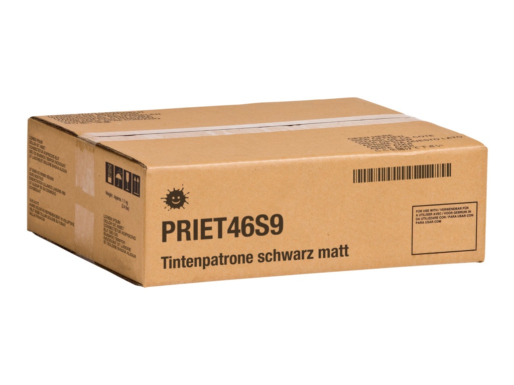 Kompatibel PRIET46S9 Tintenpatrone schwarz matt 25ml (ersetzt Epson T46S8)