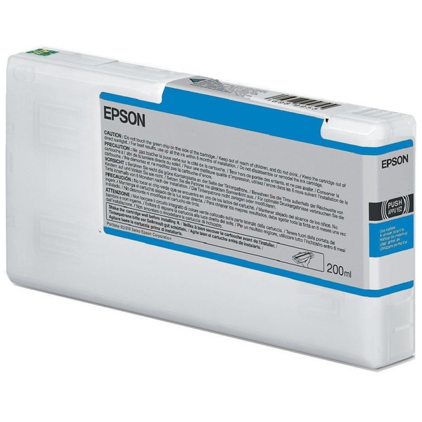 Epson C13T653200/T6532 Tintenpatrone cyan 200ml