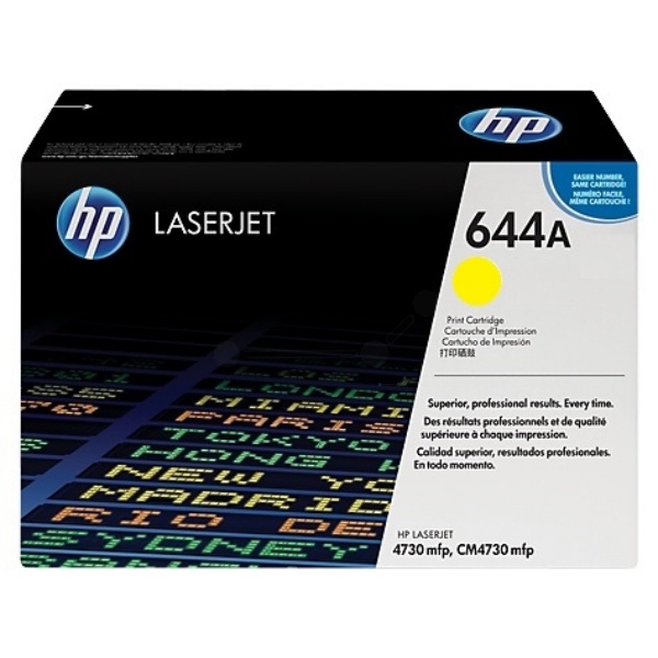 HP Q6462A/644A Tonerkartusche gelb, 12.000 Seiten/5%