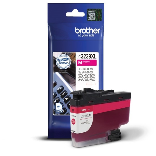 Brother LC-3239XLM Tintenpatrone magenta, 5.000 Seiten