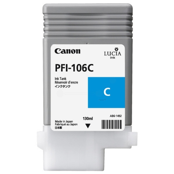 Canon 6622B001/PFI-106C Tintenpatrone cyan 130ml