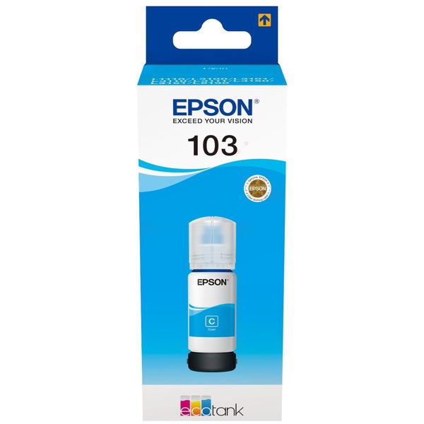 Epson C13T00S24A/103 Tintenflasche cyan, 4.500 Seiten 70ml