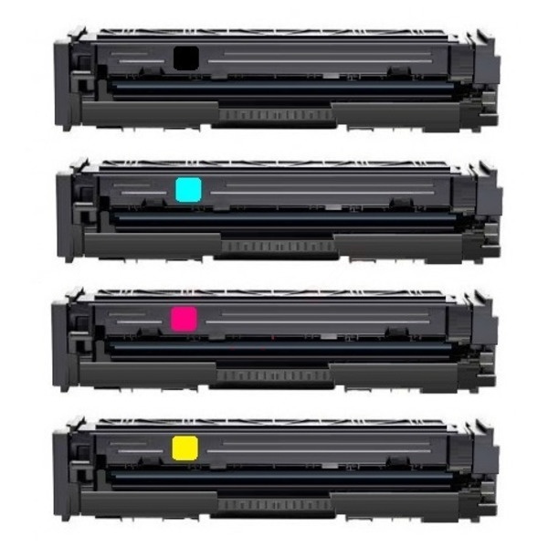 Kompatibel PRTHPCF530ARAINBOW Toner MultiPack Bk,C,M,Y VE=4 (ersetzt HP 205A/CF530A 205A/CF531A 205A/CF532A 205A/CF533A)