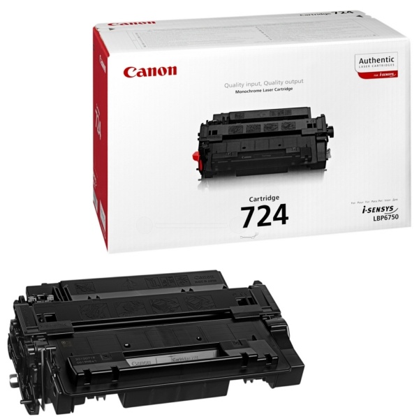 Canon 3481B002/724 Tonerkartusche schwarz, 6.000 Seiten ISO/IEC 19752