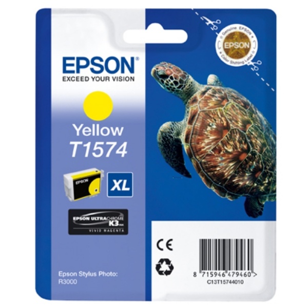 Epson C13T15744010/T1574 Tintenpatrone gelb 25.9ml