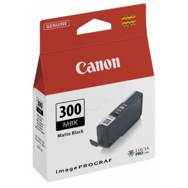 Canon 4192C001/PFI-300MBK Tintenpatrone schwarz matt 14,4ml