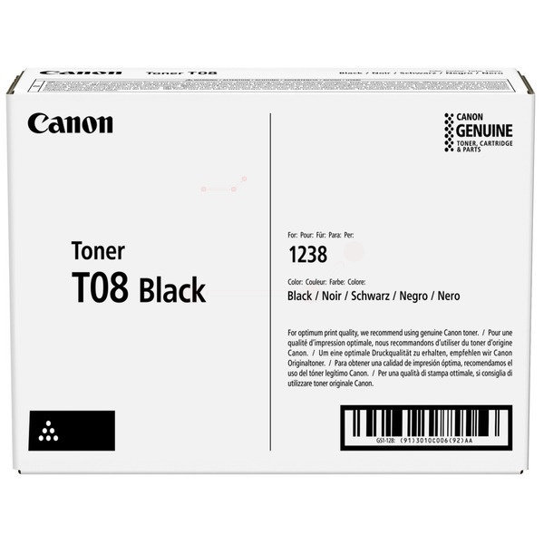 Canon 3010C006/T08 Tonerkartusche, 11.000 Seiten ISO/IEC 19752