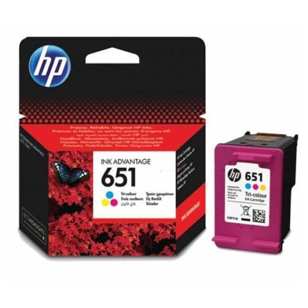 HP C2P11AE/651 Druckkopfpatrone color, 300 Seiten