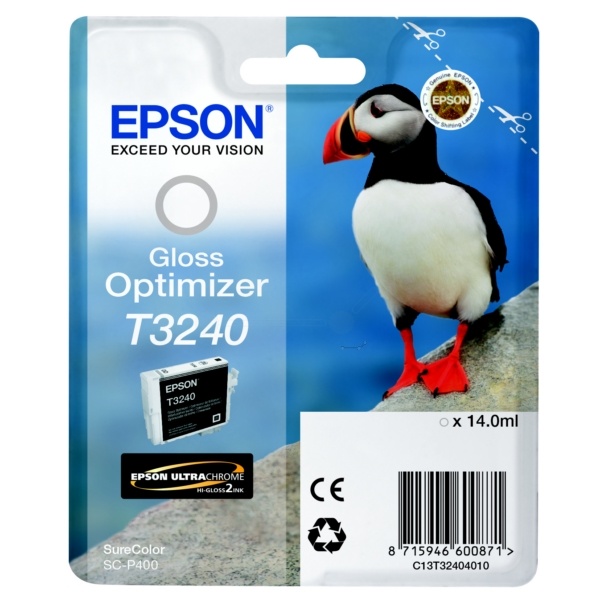 Epson C13T32404010/T3240 Tintenpatrone Gloss-Optimizer, 3.350 Seiten 14ml