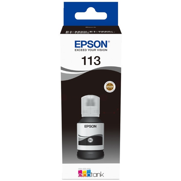 Epson C13T06B140/113 Tintenflasche schwarz, 7.500 Seiten 127ml