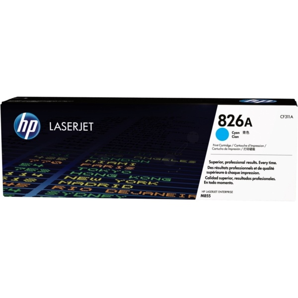 HP CF311A/826A Toner cyan, 31.500 Seiten/5%