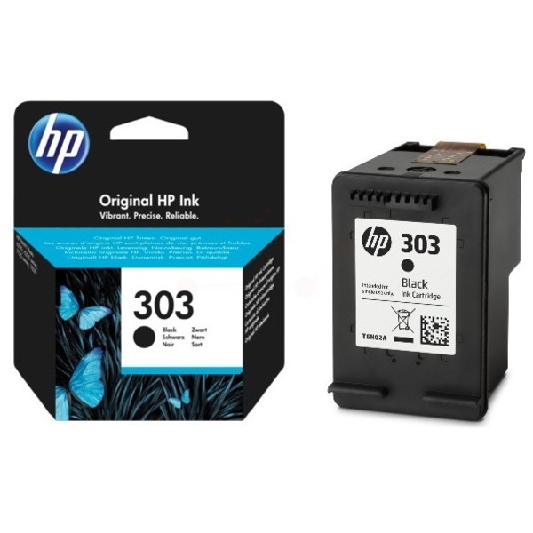 HP T6N02AE/303 Druckkopfpatrone schwarz, 200 Seiten 4ml