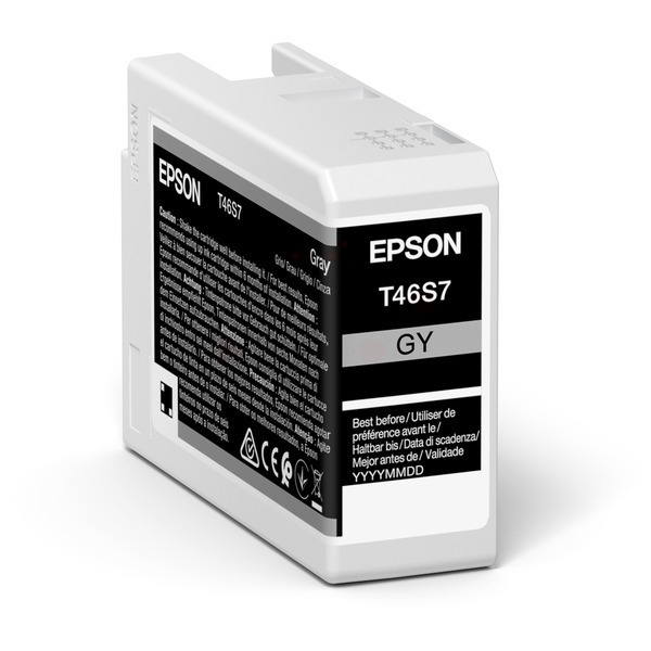 Epson C13T46S700/T46S7 Tintenpatrone grau 25ml