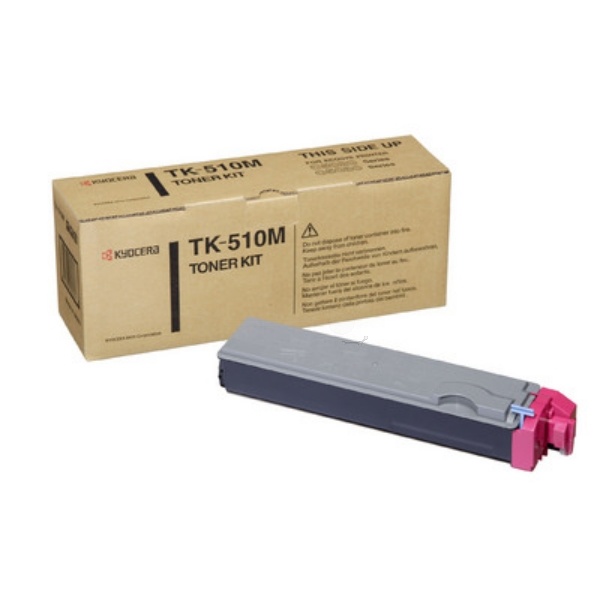 Kyocera 1T02F3BEU0/TK-510M Toner-Kit magenta, 8.000 Seiten/5%