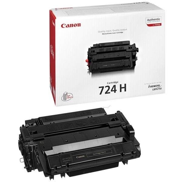 Canon 3482B002/724H Tonerkartusche schwarz, 12.500 Seiten ISO/IEC 19752