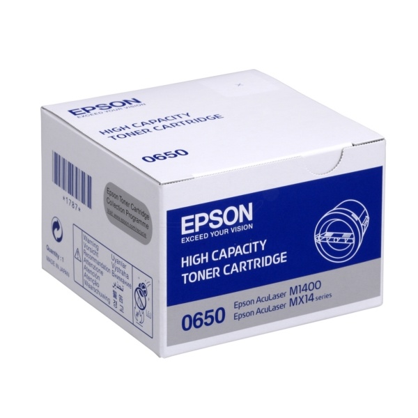 Epson C13S050650/0650 Tonerkartusche schwarz, 2.000 Seiten ISO/IEC 19798