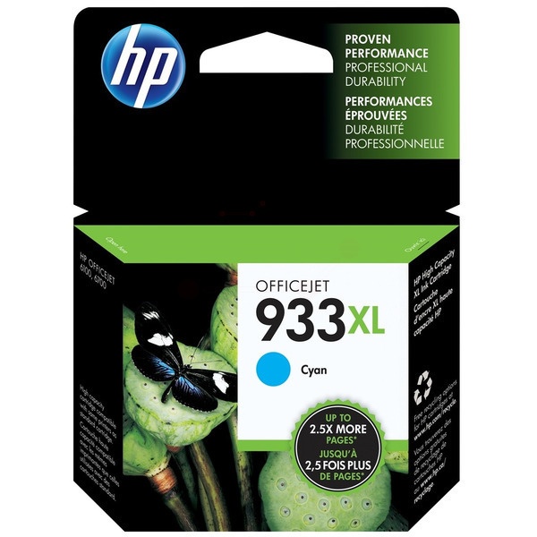 HP CN054AE/933XL Tintenpatrone cyan High-Capacity, 825 Seiten ISO/IEC 24711 8.5ml