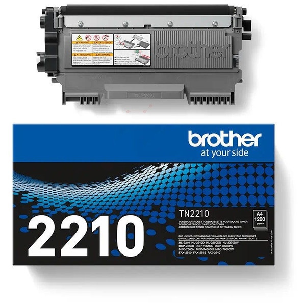 Brother TN-2210 Toner-Kit, 1.200 Seiten ISO/IEC 19752