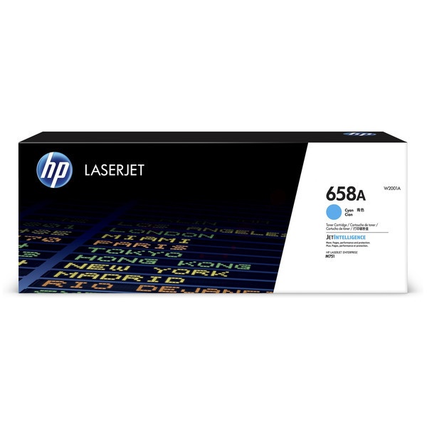 HP W2001A/658A Toner cyan, 6.000 Seiten ISO/IEC 19752