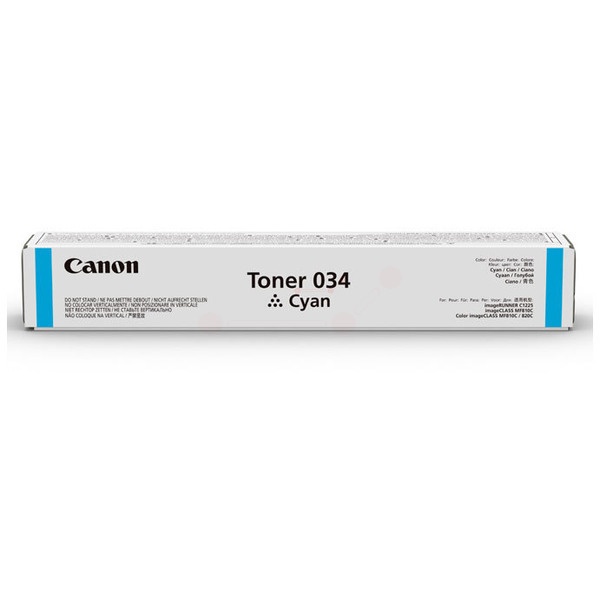 Canon 9453B001/034 Toner cyan, 7.300 Seiten ISO/IEC 19798