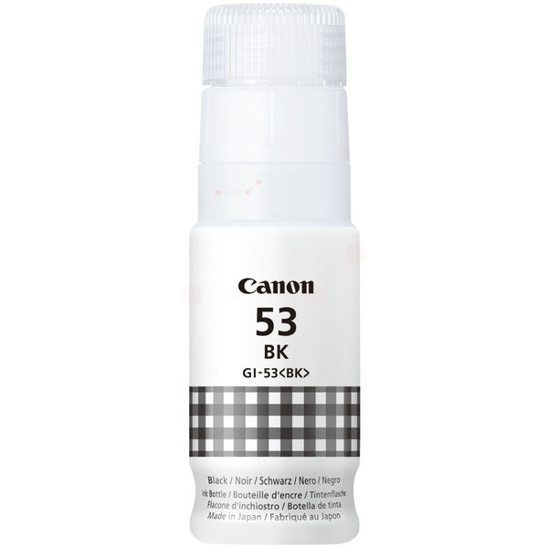 Canon 4699C001/GI-53BK Tintenflasche schwarz, 3.700 Seiten 60ml