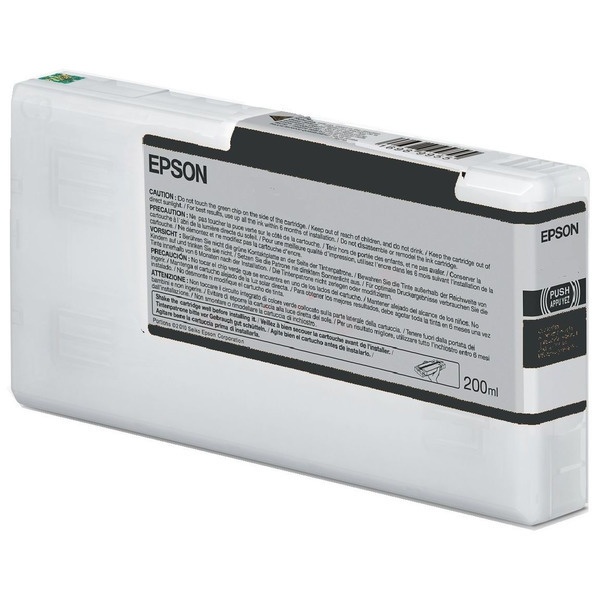 Epson C13T55W100 Tintenpatrone schwarz foto 200ml