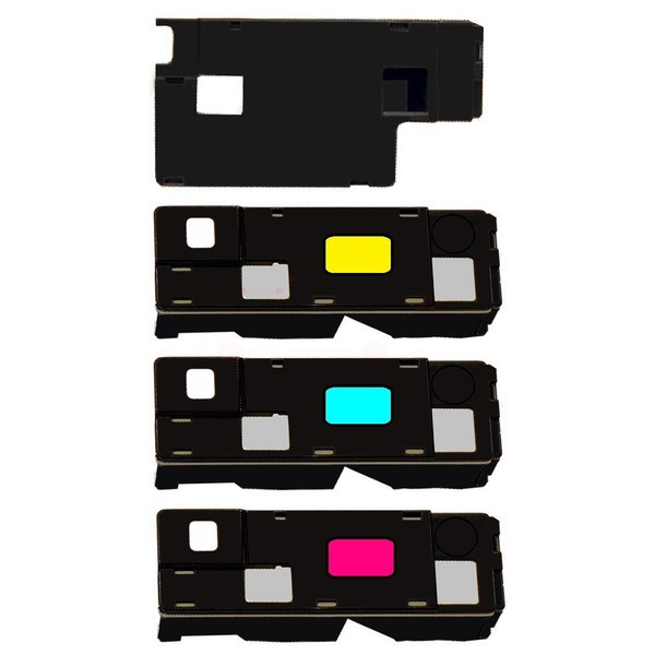 Kompatibel PRTD5931114 Toner MultiPack Bk,C,M,Y VE=4 (ersetzt Dell DC9NW W8X8P 4DV2W 79K5P)