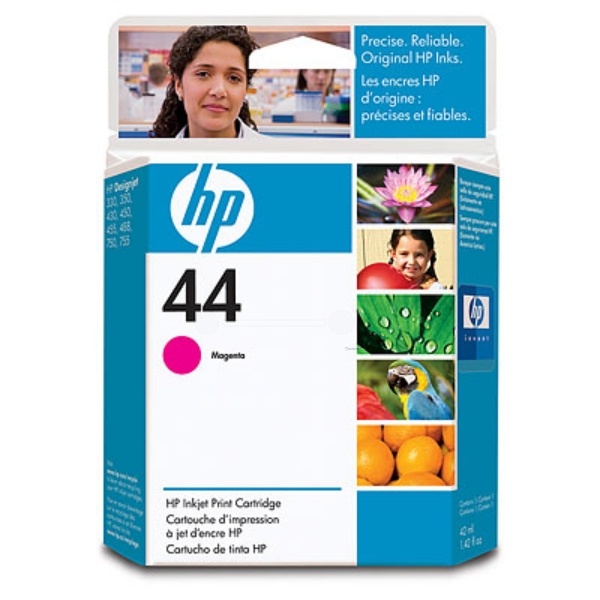 HP 51644ME/44 Druckkopfpatrone magenta, 1.600 Seiten ISO/IEC 24711 42ml