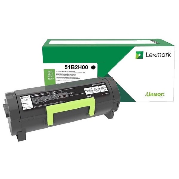 Lexmark 51B2H00 Toner-Kit High-Capacity return program, 8.500 Seiten ISO/IEC 19752