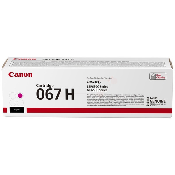 Canon 5104C002/067H Tonerkartusche magenta High-Capacity, 2.350 Seiten ISO/IEC 19752