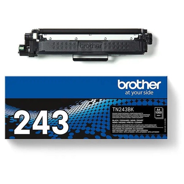 Brother TN-243BK Toner-Kit schwarz, 1.000 Seiten ISO/IEC 19752