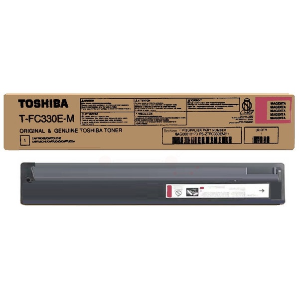 Toshiba 6AJ00000127/T-FC200EM Toner-Kit magenta, 33.600 Seiten