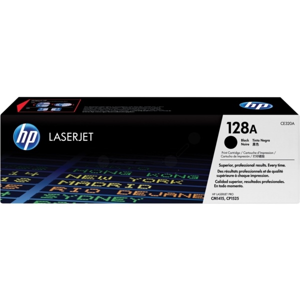 HP CE320A/128A Toner schwarz, 2.000 Seiten ISO/IEC 19798