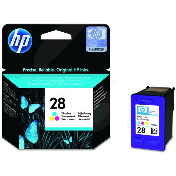 HP C8728AE/28 Druckkopfpatrone color, 240 Seiten ISO/IEC 24711 8ml