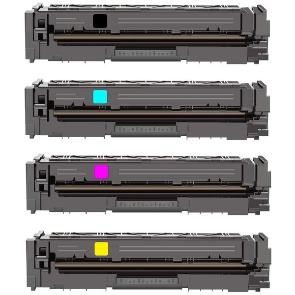 Kompatibel PRTHPCF540XGRAINBOW Toner MultiPack Bk,C,M,Y VE=4 (ersetzt HP 203X/CF540X 203X/CF541X 203X/CF542X 203X/CF543X)