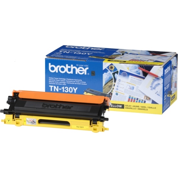 Brother TN-130Y Toner gelb, 1.500 Seiten ISO/IEC 19798