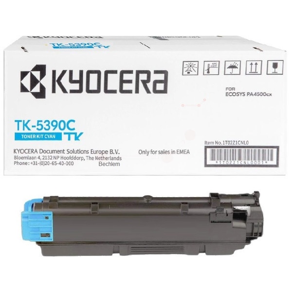 Kyocera 1T02Z1CNL0/TK-5390C Toner-Kit cyan, 13.000 Seiten ISO/IEC 19752